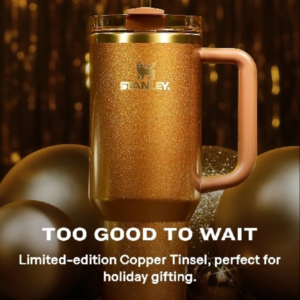 Stanley Copper Tinsel Mug